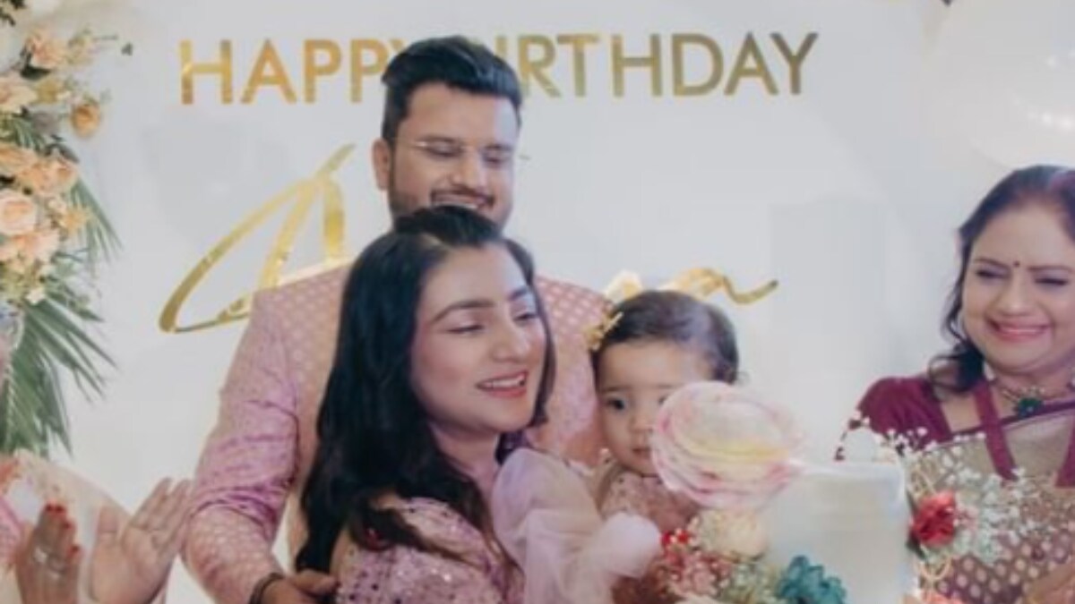 In Pics: Balika Vadhu's Neha Marda Celebrates Daughter Anaya's First Birthday - Vimarsana News