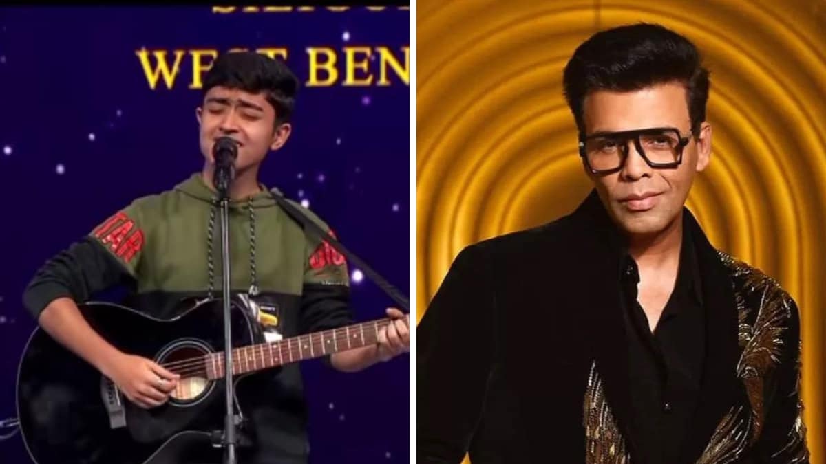 Superstar Singer 3 Contestant Mesmerises Karan Johar With His Performance On Ve Kamleya