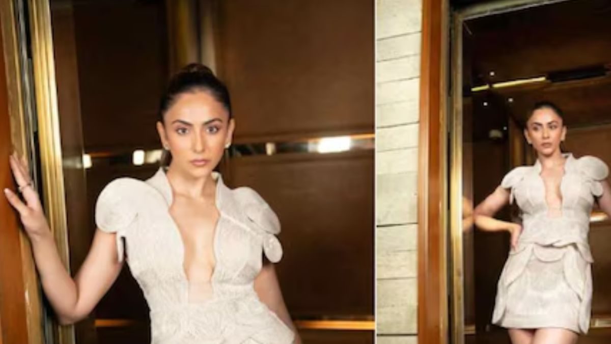 Rakul Preet Singh Leaves Internet Speechless In Her Ivory Tulle Mini