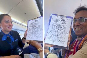 Man Turns Flight Attendant’s Signature In A Piece Of Art And It Is Stunning