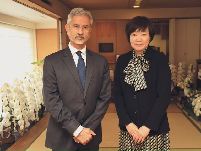 Jaishankar met Akie Abe, the wife of Japan’s late Prime Minister Shinzo Abe  and handed over a personal letter from PM Modi conveying his condolences on the recent passing away of late PM's mother.