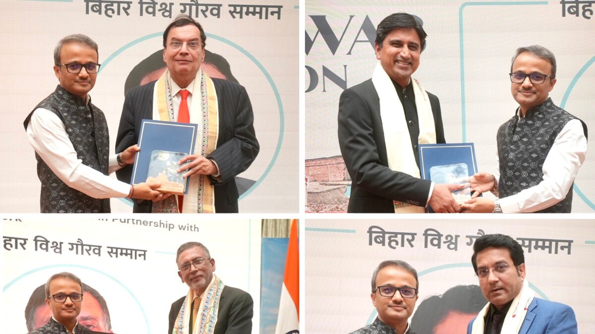 Four Prominent Indian-Americans Honoured On Occasion Of ‘Bihar Diwas’ In New York