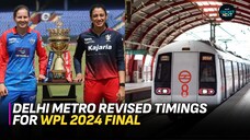 WPL FINAL: Delhi Metro Revises Timing Specially for WPL 2024 Final, Metro To Run Till Late