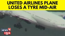 Watch: Tyre Falls Off United Airlines Flight Soon After Takeoff 