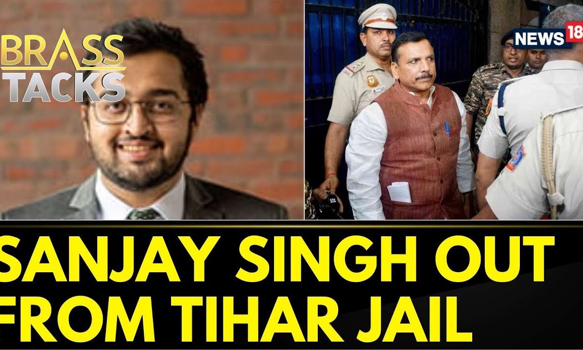 Sanjay Singh Bail | 'This Is Time For Struggle,': AAP Leader Sanjay Singh Walks Out Of Tihar Jail