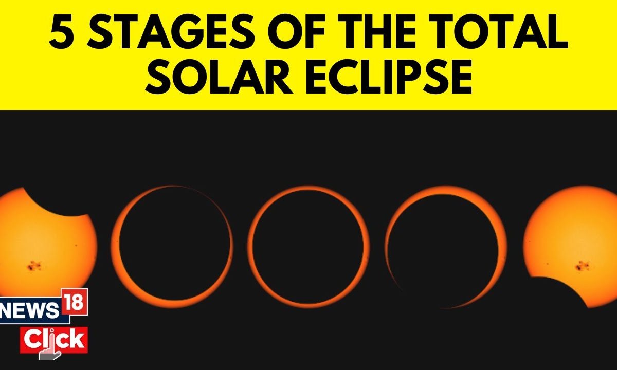 Solar Eclipse April | 5 Stages Of The 2024 Total Solar Eclipse ...