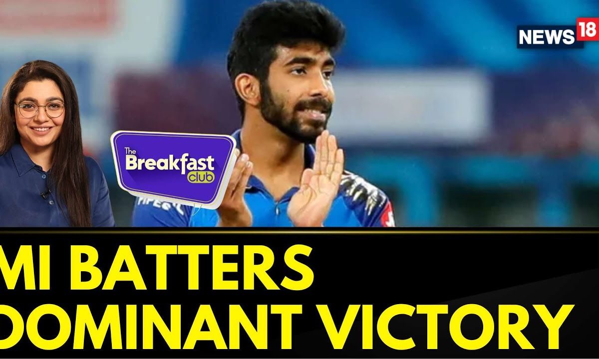 TheBreakfast Membership: Masterclass On Tempo Bowling From Bumrah, MI Batters Dominant Victory | News18 – News18