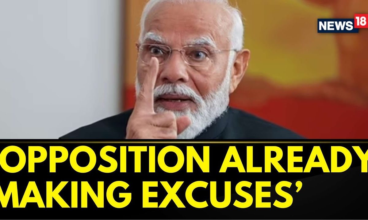 "Opposition Already Making Excuses For Its Defeat": PM Modi | Lok Sabha ...