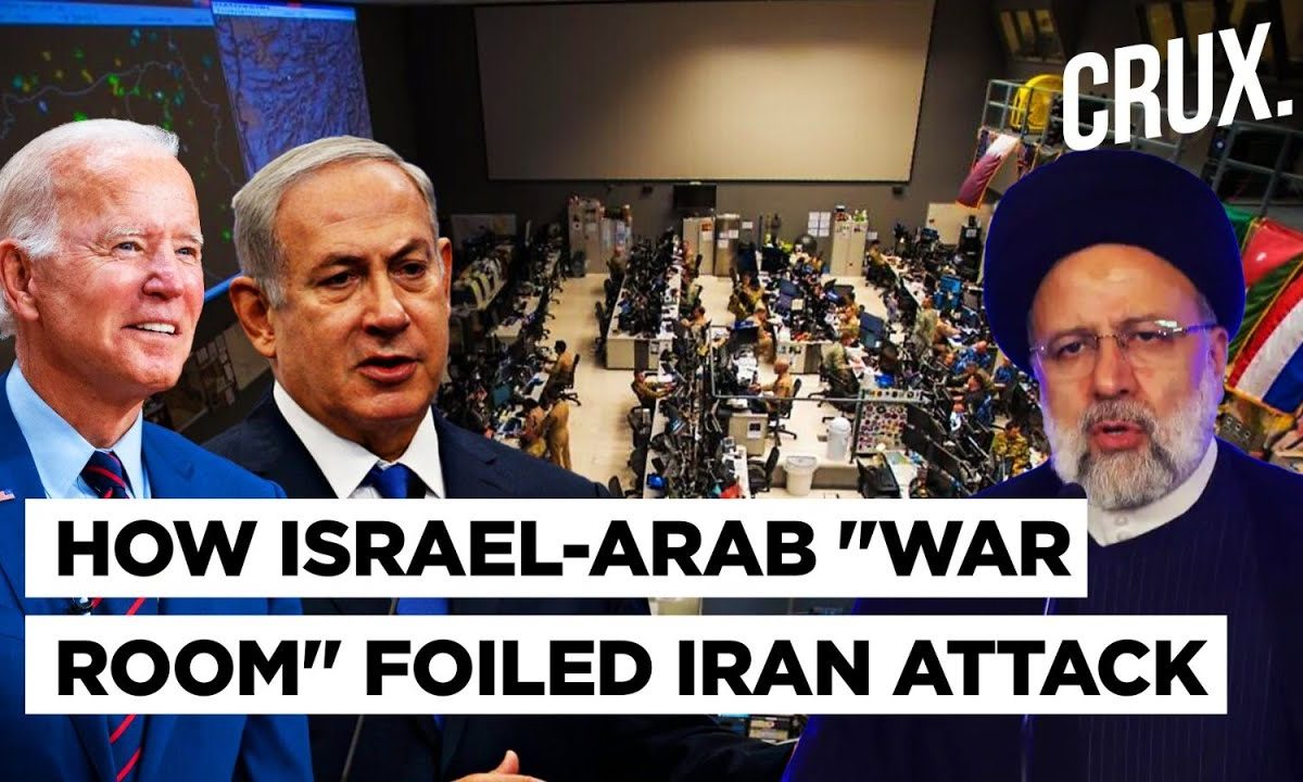 Arab Nations Helped Israel Foil Iran Missile & Drone Attack As US Set Up "War Room" At Qatar Base