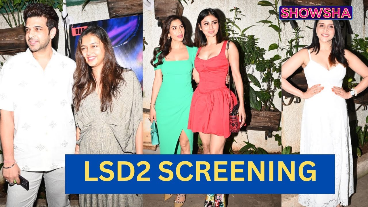 Mouni Roy, Mannara Chopra, Tejasswi Prakash & Karan Kundrra At Love Sex Aur  Dhokha 2 Screening - News18