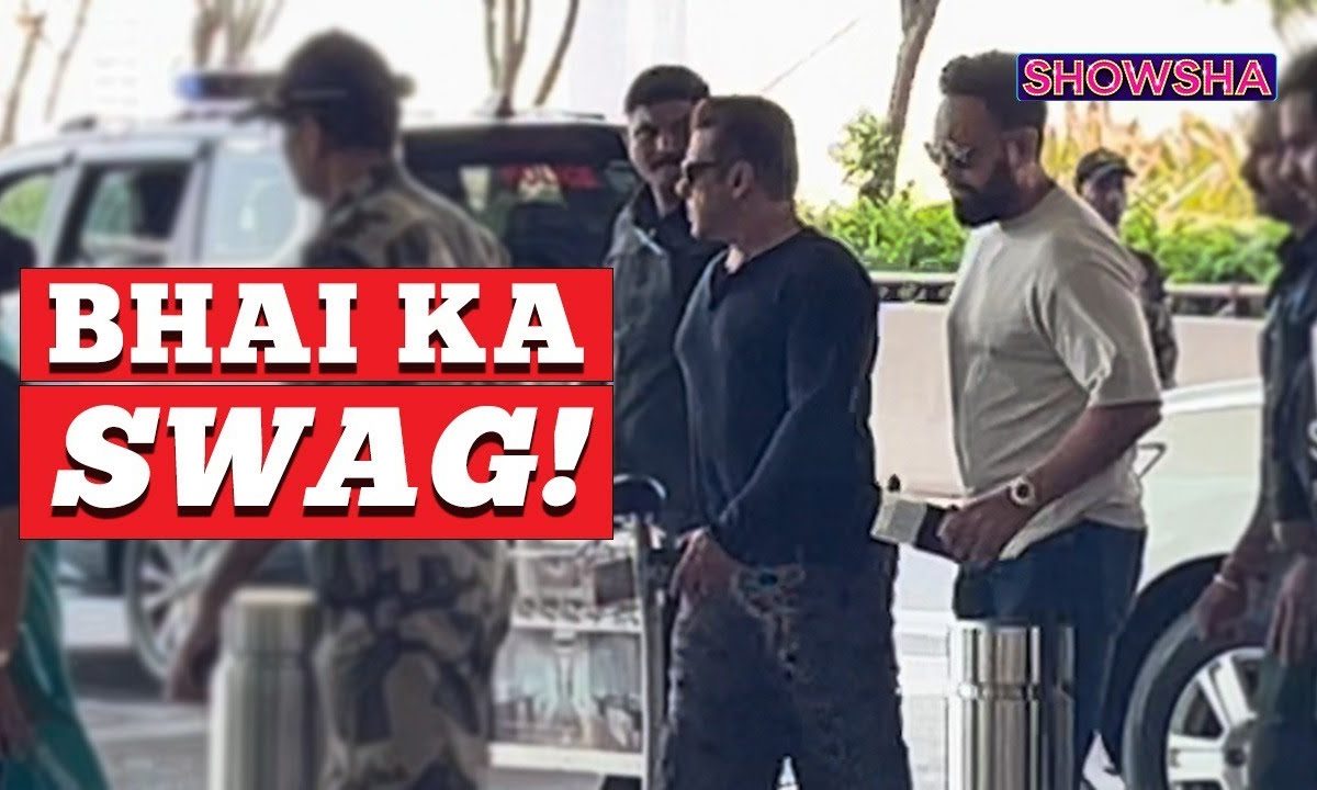 Salman Bhai Is All Swag As He Flies Out Of Mumbai I Watch News18