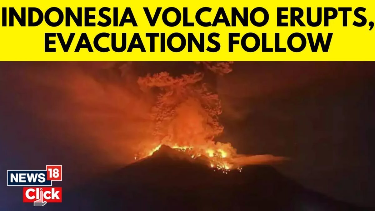 Indonesia News | Remote Indonesia Volcano Erupts Again After Thousands ...