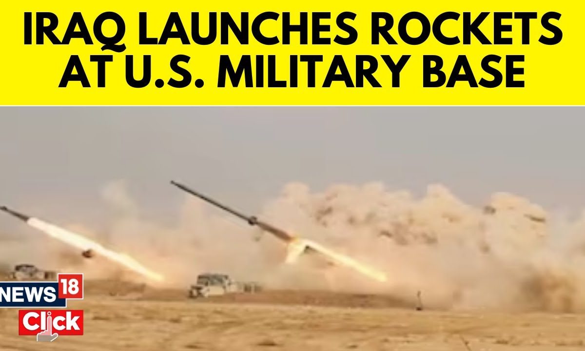 Iraq USA News | Iraq Fires Rockets AT US Military Base In Syria | World
