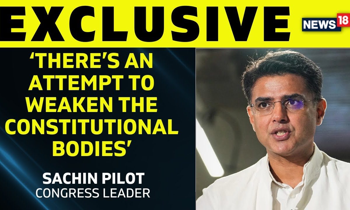 EC Should Act In Transparent Manner: Sachin Pilot | Lok Sabha Elections 2024 | Exclusive | News18