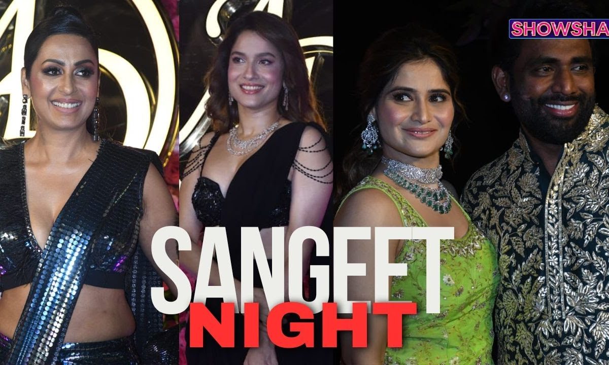 Vicky Jain, Ankita Lokhande, Krushna Abhishek, And MANY More Attend Arti Singh's Sangeet Red Carpet
