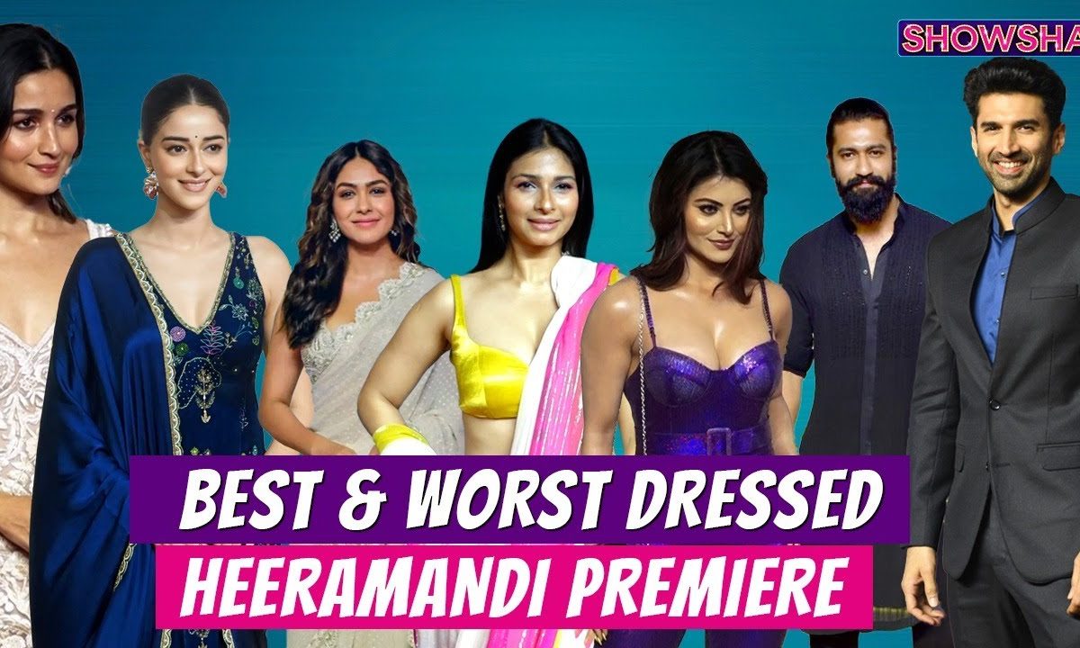 Heeramandi Screening: Best Dressed, Worst & Most Regal Looks; Alia, Ananya, Aditya Make The List