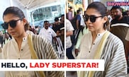 'Lady Superstar' Nayanthara Looks Gorgeous As She Makes Her Way Out Of Santacruz Airport I WATCH