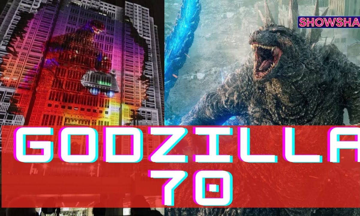 Godzilla Marks 70th Anniversary With 100-Meter-Tall Tokyo Display; WATCH