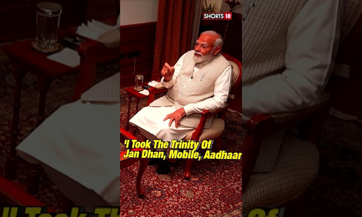 PM Modi Speaks Exclusively To News18 | PM On Bringing In Financial Inclusivity | N18S | #shorts