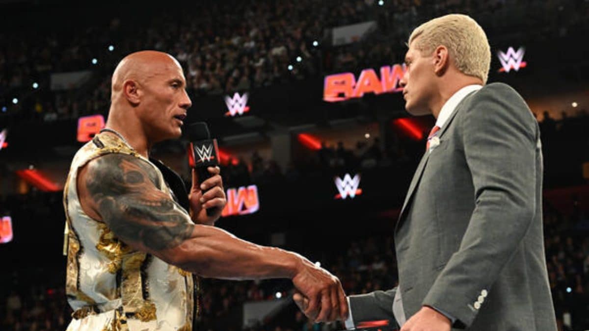 The Rock Hints At Possible WrestleMania 41 Bout vs Cody Rhodes, Says Their Story 'Has Just Begun'