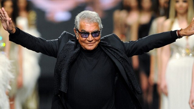 Italian Fashion Designer Roberto Cavalli, Famously Known As The 