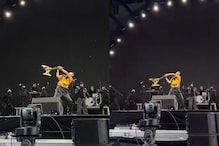 AP Dhillon Breaks Guitar on Coachella Stage; Angry Fans Say 'This Is What Makes Diljit Dosanjh...' | Watch