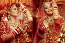 Arti Singh Calls Herself Dipak Chauhan's 'Dulhan', Drops Radiant Bridal Photos In Red Lehenga