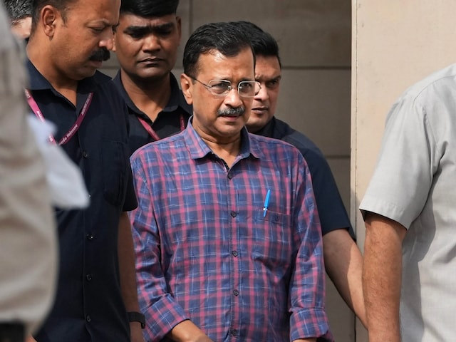 Kejriwal arrested by the Enforcement Directorate (ED) in a money laundering case. (File Photo)