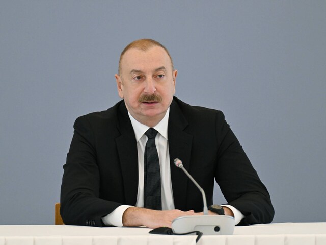 Azerbaijan President Ilham Aliyev (Image: News18)