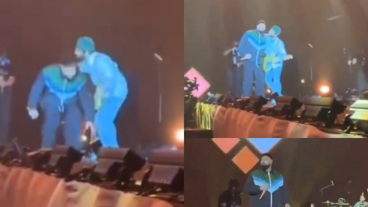Badshah Touches Arijit Singh's Feet, Takes His Blessings Before Performing Soulmate in Thailand; Watch - Vimarsana News