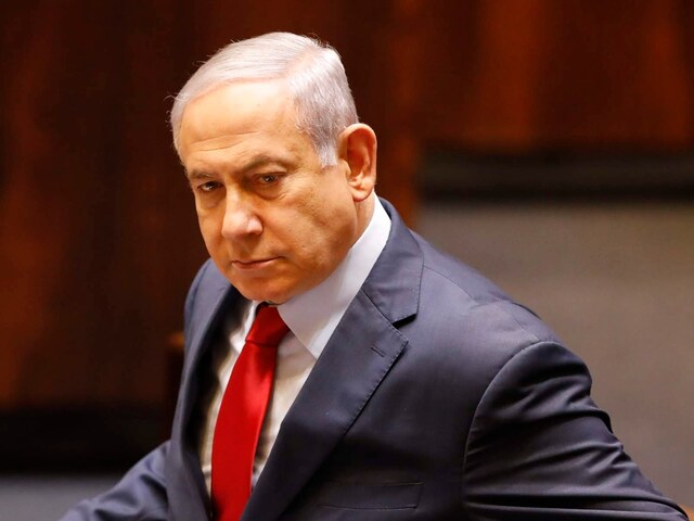 Netanyahu’s latest public statement about the war said forthcoming decisions by the ICC could set a “dangerous precedent.” (AP Photo)

