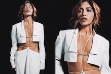 Sexy Video! Bhumi Pednekar Goes Topless in Unbuttoned Cropped Blazer for Racy Photoshoot | Watch
