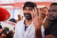 Dhanush Reaches Lok Sabha Elections 2024 Polling Booth With Security Team, Police Keep Paps at Bay; Watch