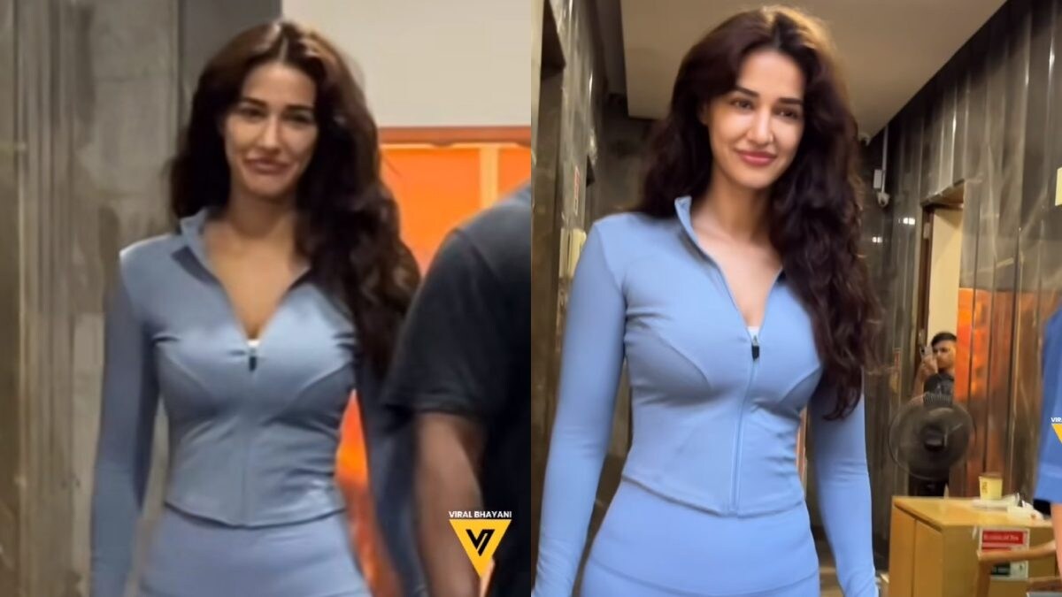 Sexy Video! Disha Patani Goes Bold in Body-Hugging Yoga Jacket, Flaunts ...