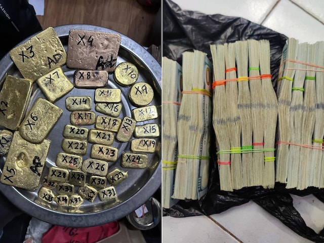 A DRI team searched a melting facility in South Mumbai’s famous Zhaveri Bazar and seized 9.31 Kg of gold in various forms including foreign-origin gold and 16.66 Kg of silver on April 22. (Image/News18)