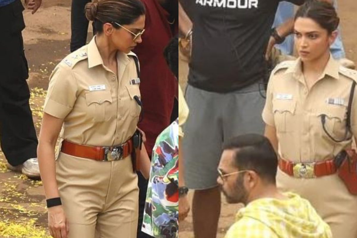 Mom-To-Be Deepika Padukone Turns Into A 'Brutal' Cop, Shoots For Rohit Shetty's Singham Again; Photos