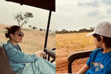 Kareena Kapoor Khan Enjoys Safari Ride With Son Taimur in Savannah, Photos Go Viral
