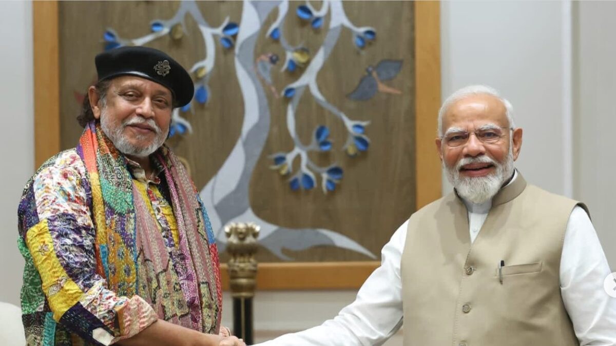 Mithun Chakraborty Meets PM Modi After Receiving Padma Bhushan Award, Pics Go Viral - Vimarsana News