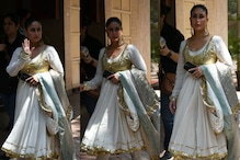 Kareena Kapoor Khan Walks Straight Out Of A Dream In A White And Gold Anarkali, Photos Go Viral