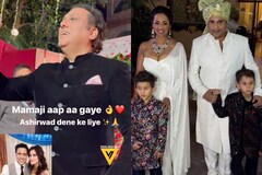 Govinda Ends 6-Year Feud With Krushna Abhishek, Attends Latter's Sister Arti Singh's Wedding | Watch