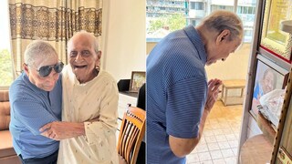 98-Year-old Indian Grandfather's Reunion With Younger Brother from US Will Make You Smile - Vimarsana News