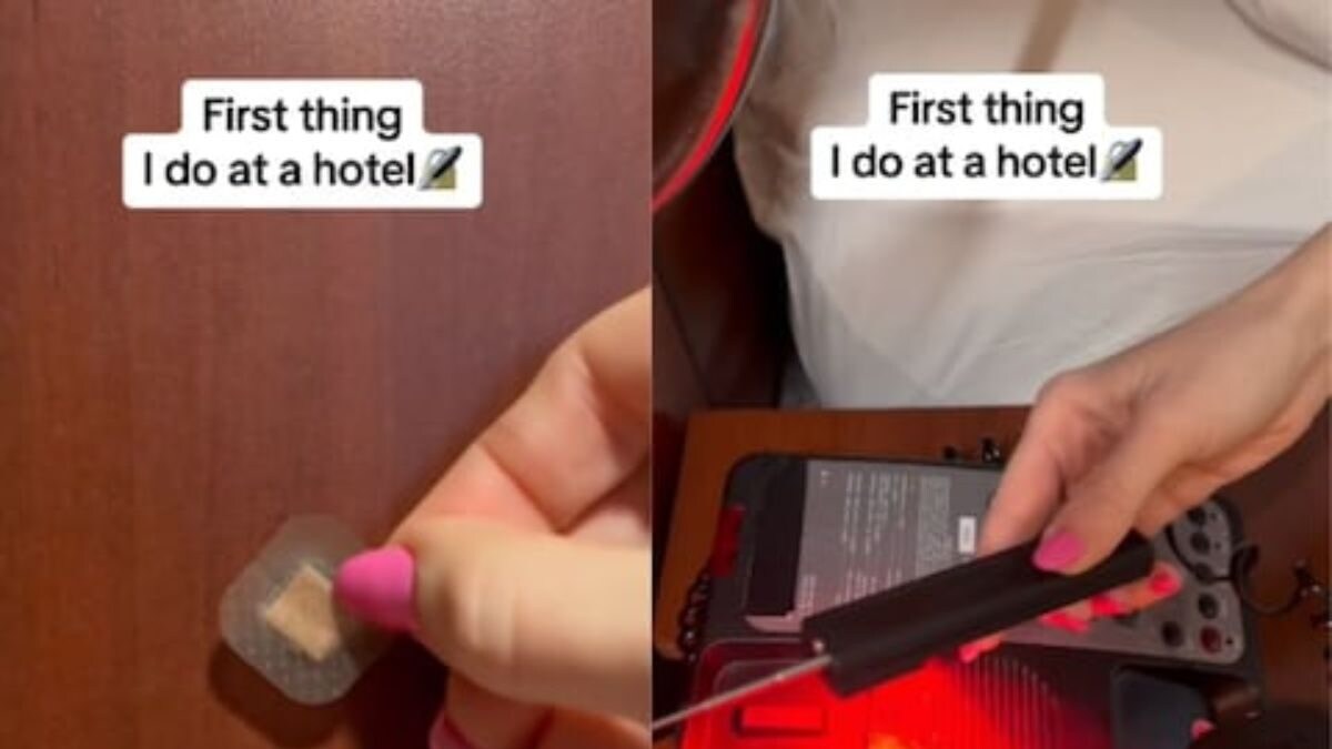 Watch: Woman Shares Hacks To Spot Hidden Cameras In Hotel Rooms - Vimarsana News