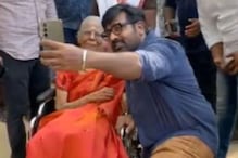 Watch: Vijay Sethupathi Takes Selfie With Elderly Woman In A Wheelchair At Polling Booth