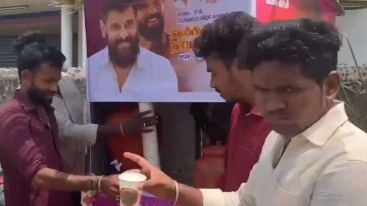On Chiyaan Vikram's 58th Birthday, Actor's Puducherry Fan Club Distributes Free Food - Vimarsana News