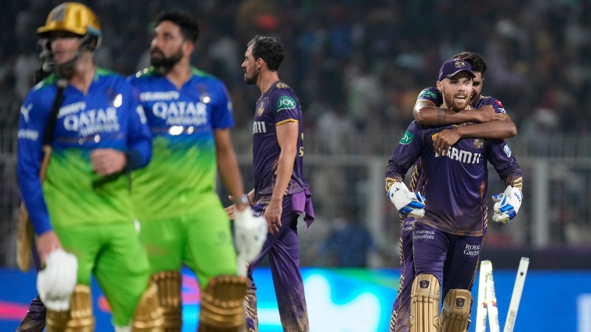 Royal Challengers Bengaluru vs Kolkata Knight Riders timeline