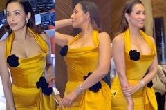 Sexy! Malaika Arora Flaunts Cleavage in Skintight Satin Gown, Hot Video Goes Viral | Watch