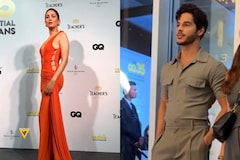 Mira Rajput Looks Sexy in Plunging Neckline Gown, Ishaan Khatter's Reaction Goes Viral; Watch Video