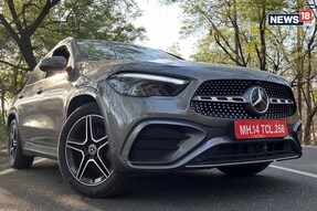 Mercedes-Benz GLA AMG Line. (Photo: Shahrukh Shah/News18.com)