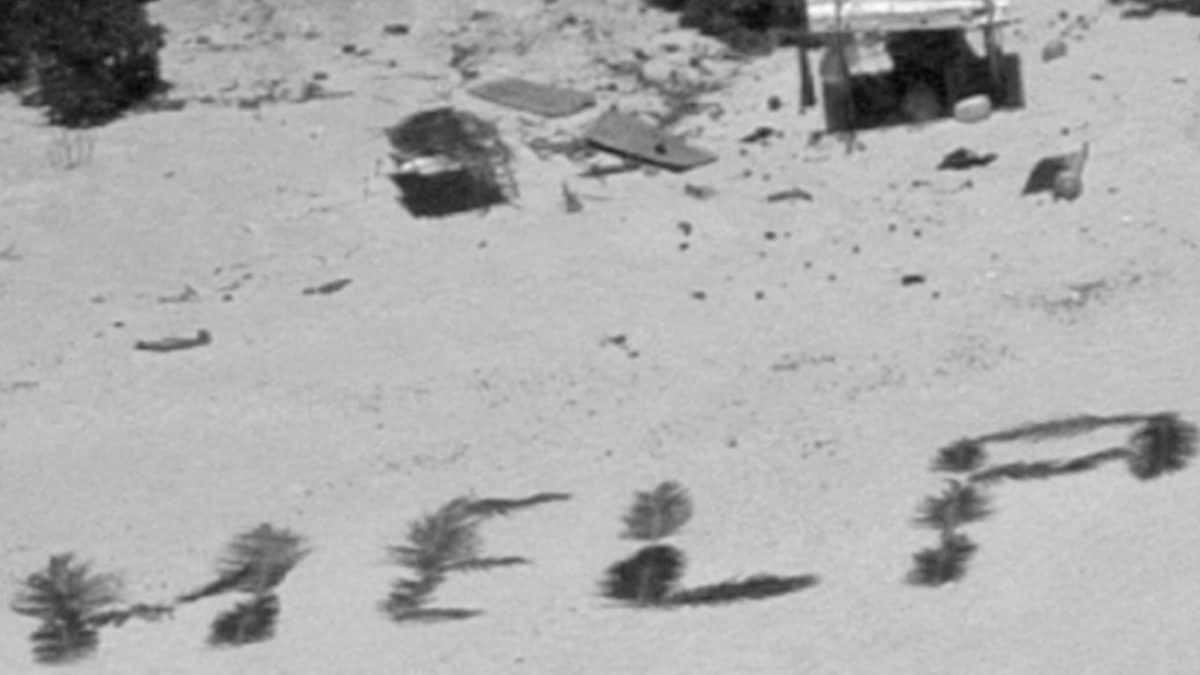 Three Sailors Stranded On Pacific Atoll Rescued After US Coast Guard Spots Their ‘HELP’ Sign Made Of Palm Leaves