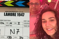 Preity Zinta Begins Filming Sunny Deol's 'Lahore 1947', Shares Pic With Rajkumar Santoshi from Sets